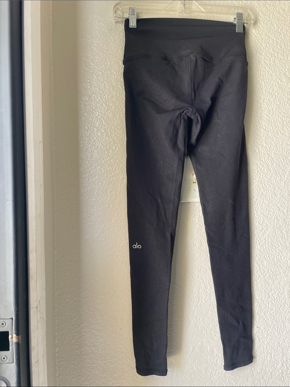 ALO Yoga Kids Black High-Waist Leggings